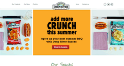 Desktop Screenshot of deepriversnacks.com